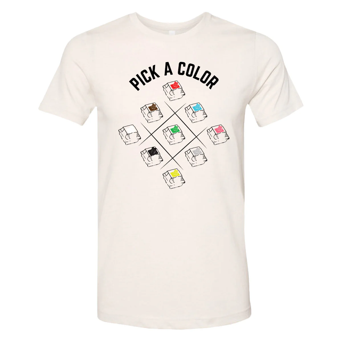 MK Pick a Color T-Shirt White