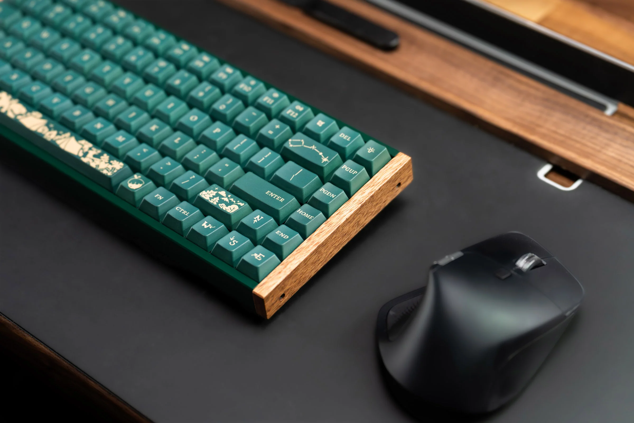 MK x Keychron K2 HE Special Edition Sylvan Hollow 75% Wood Wireless Keyboard - Image 15