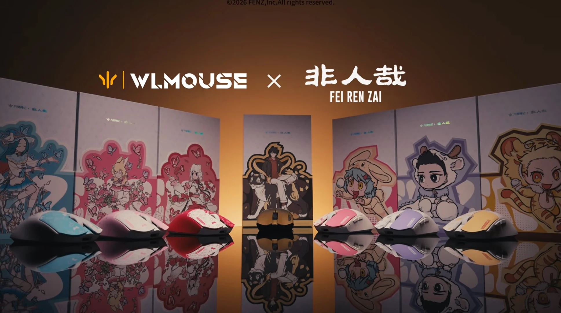 MK x WLMOUSE Beast G M Wireless 8K Mouse - Image 2