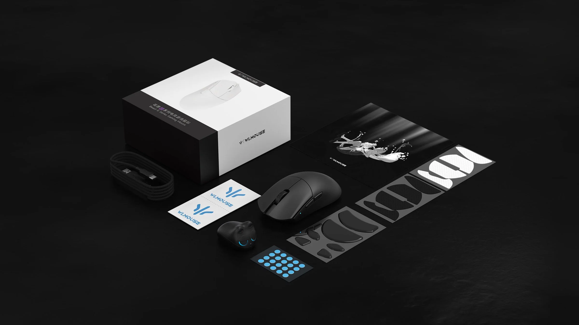 MK x WLMOUSE Beast G M Wireless 8K Mouse - Image 4