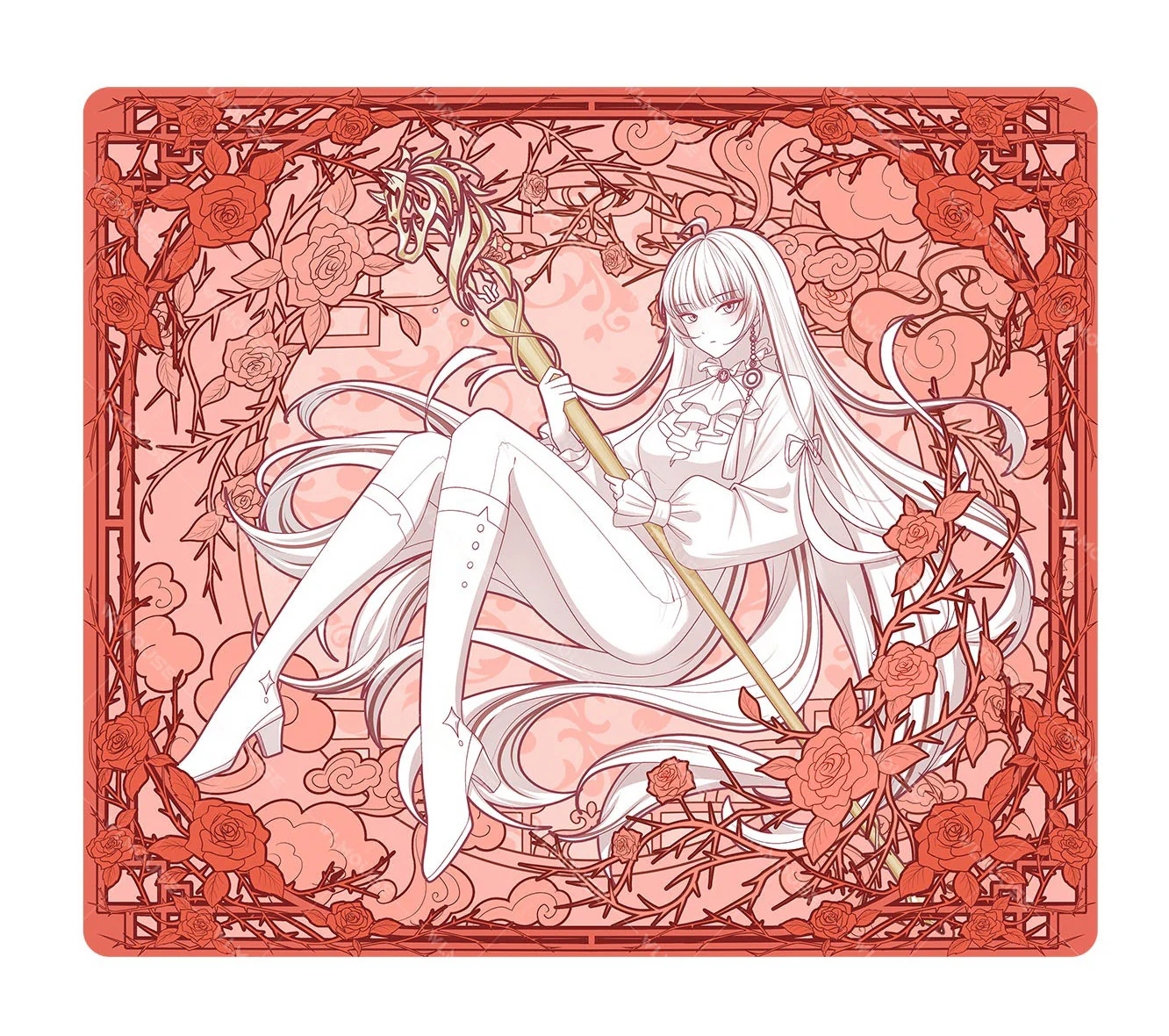 MK x WLMOUSE Year of the Horse Mouse Pad