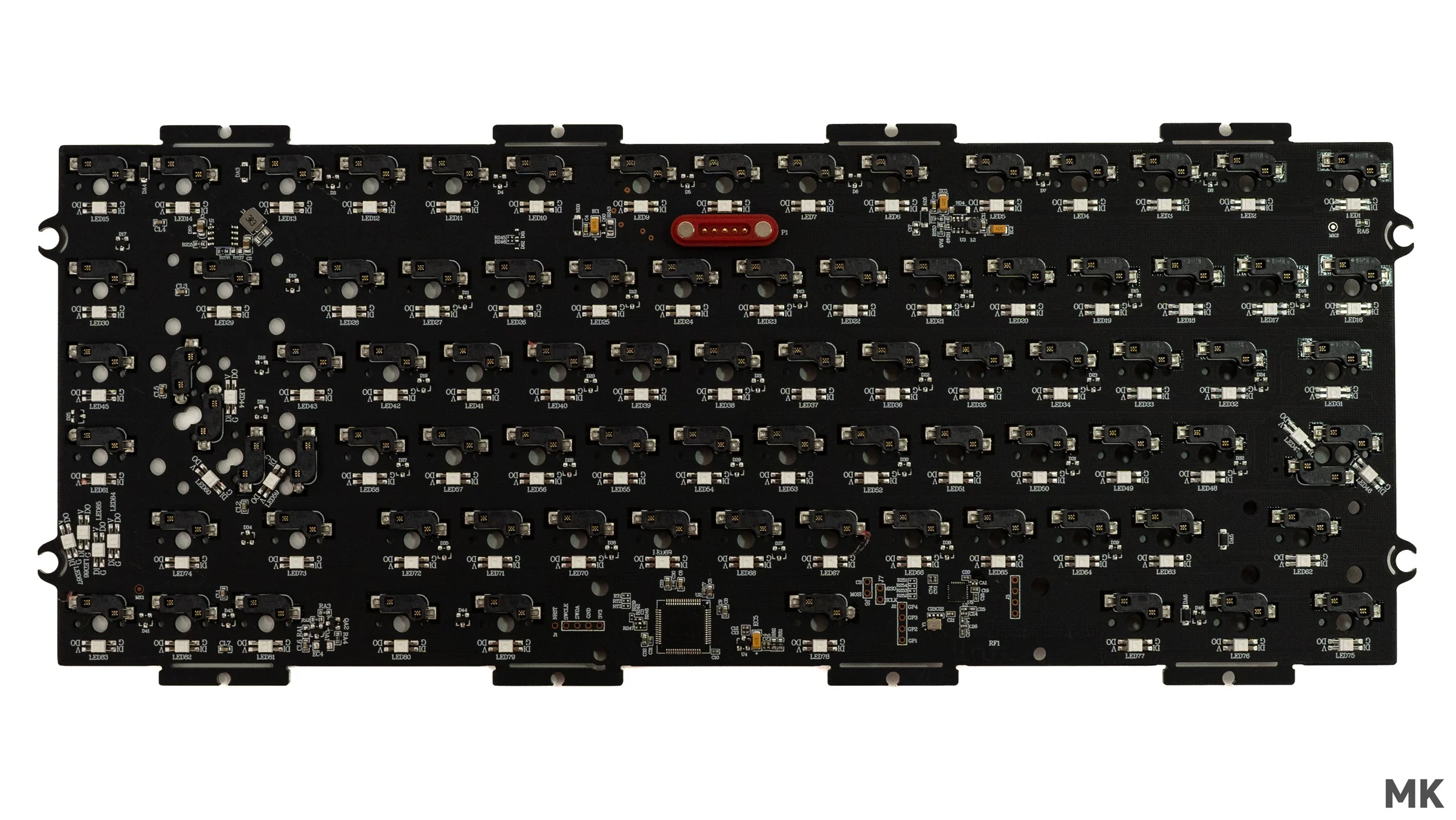 MK x Womier Non Flex-cut RGB PCB for RD75 Pro - Image 2