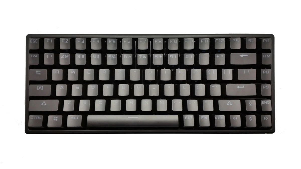 MK MK84 Black Case Blue LED 75% Mechanical Keyboard