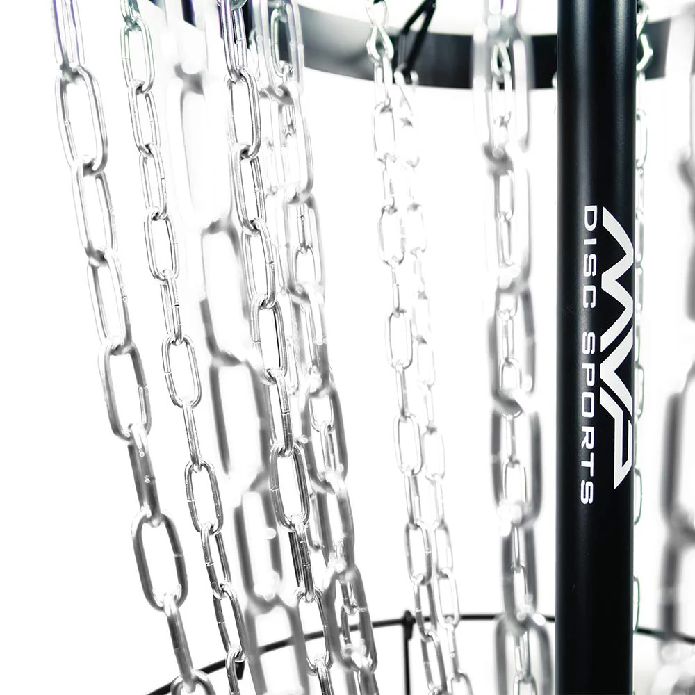 MVP Disc Sports Black Hole Pro HD 24-Chain Disc Golf Basket Target - Image 5