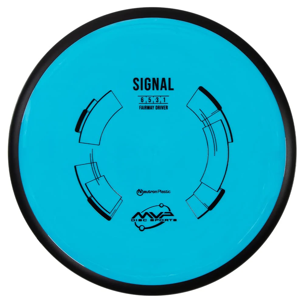 MVP Disc Sports Neutron Signal Disc Golf Fairway Driver (Colors May Vary)