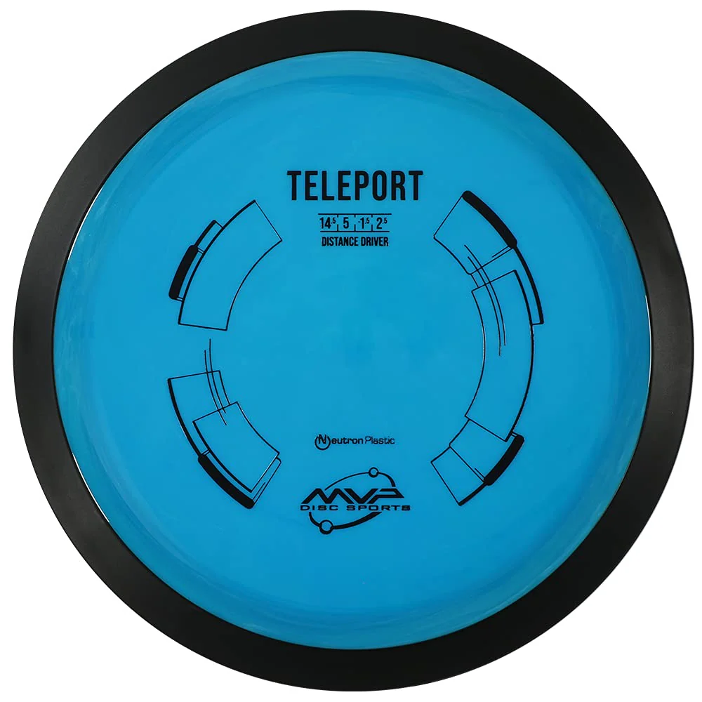 MVP Disc Sports Neutron Teleport Disc Golf Distance Driver (Colors May Vary)