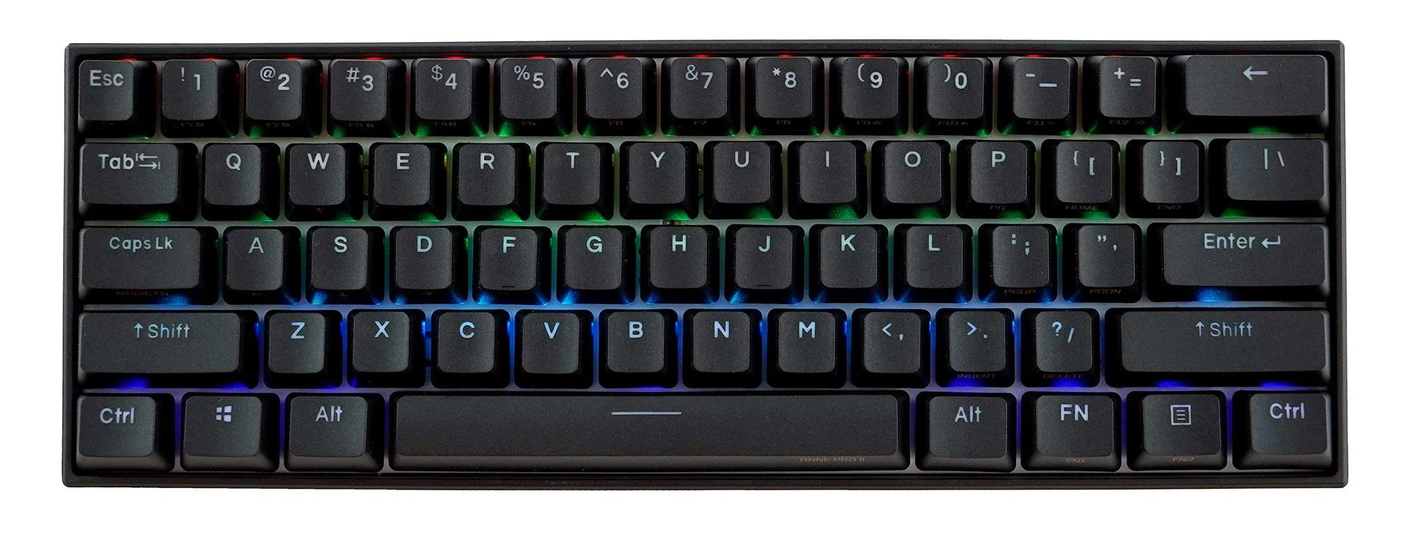 Obinslab Anne Pro 2 Black 60% Bluetooth RGB Mechanical Keyboard - Image 7