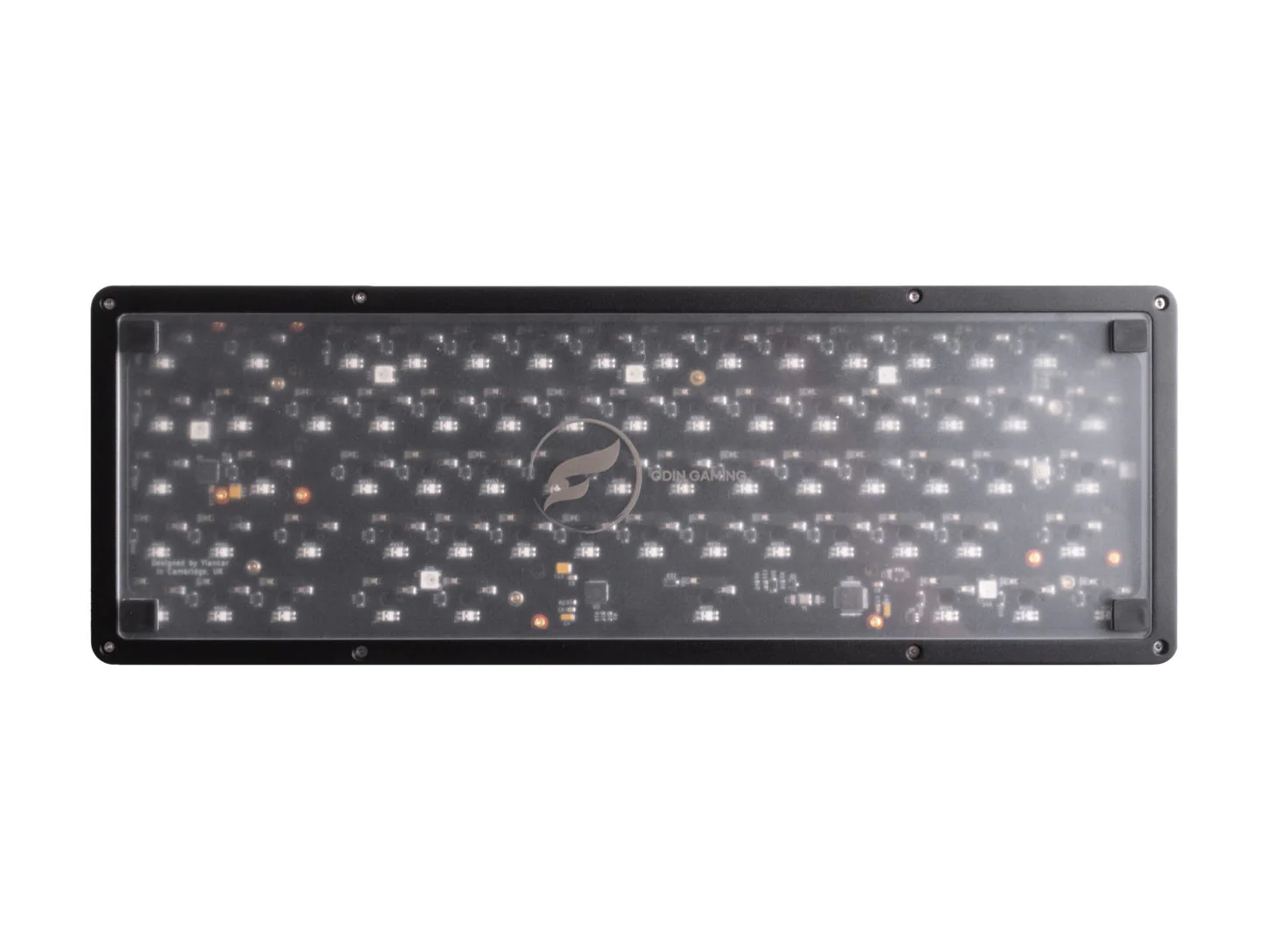 Odin Gaming Nova 65 Black Aluminum Barebones 65% Hotswap RGB Mechanical Keyboard - Image 5