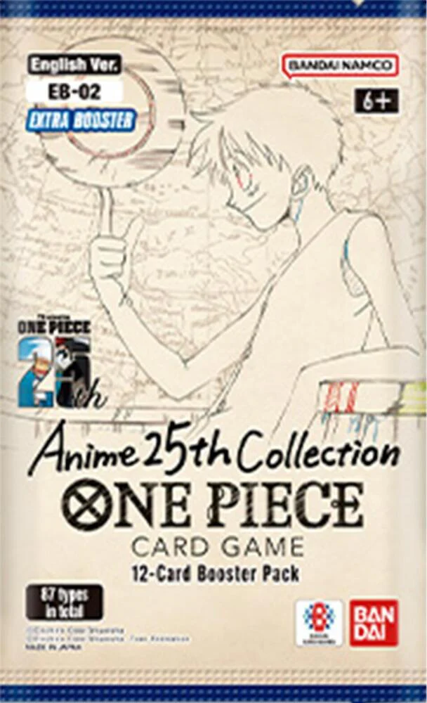 One Piece TCG Anime 25th Collection (EB-02) Extra Booster Pack