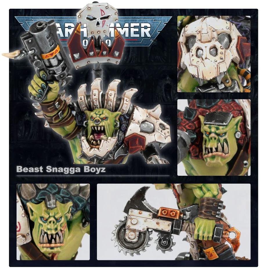 Warhammer 40000 Orks : Beast Snagga Boyz - Image 4