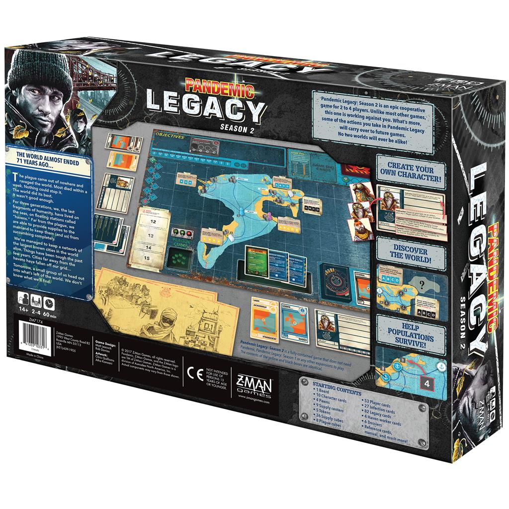 Pandemic: Legacy Season 2 (Black Edition) - Image 2