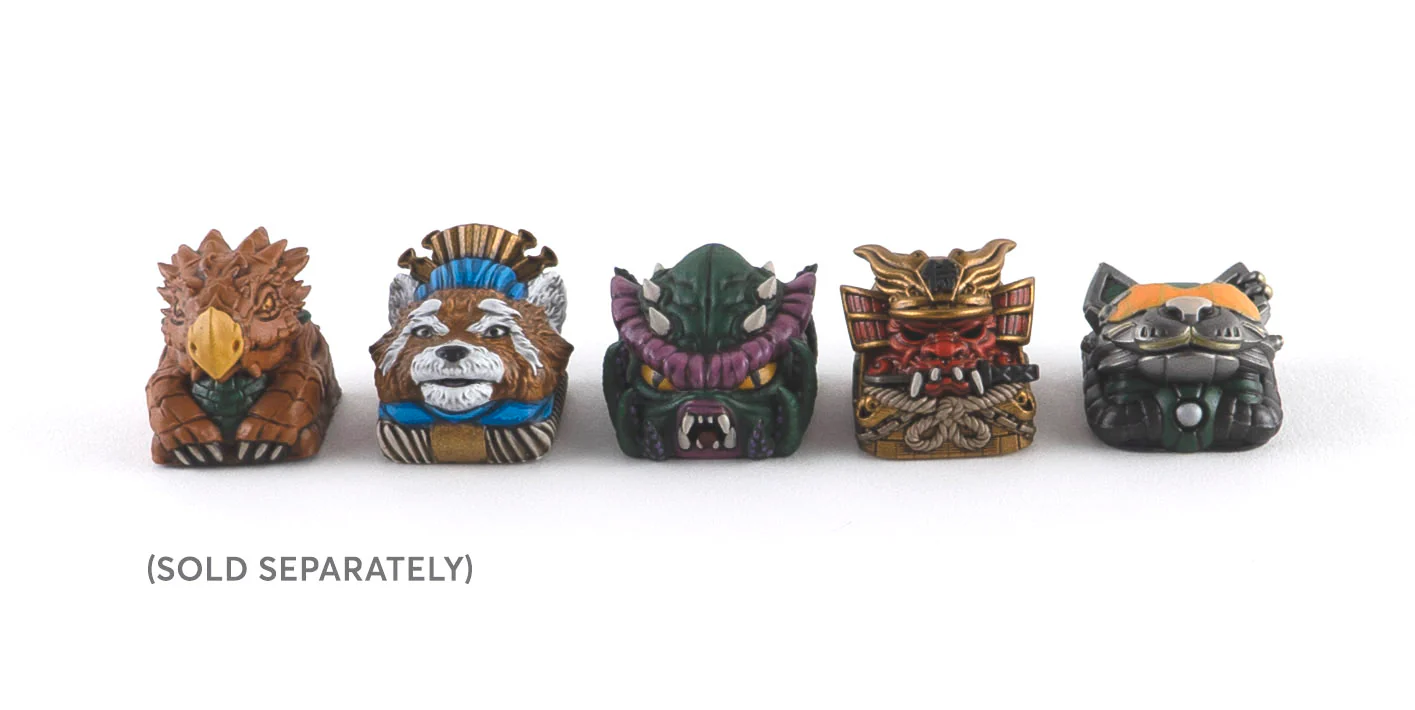 Peacaps Thoric Hand Painted Artisan Keycap - Image 9