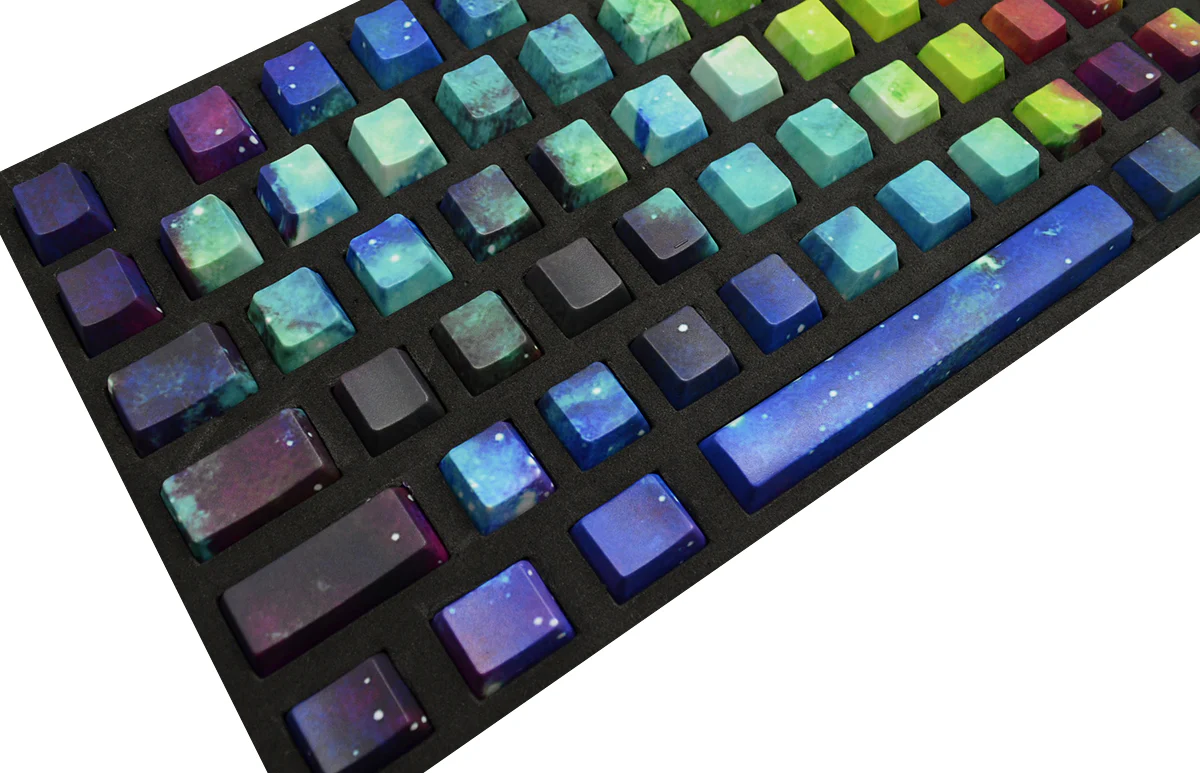 Pheilcia GalaxC Blank 108 Key OEM Profile Dye Sub PBT Keycap Set - Image 2