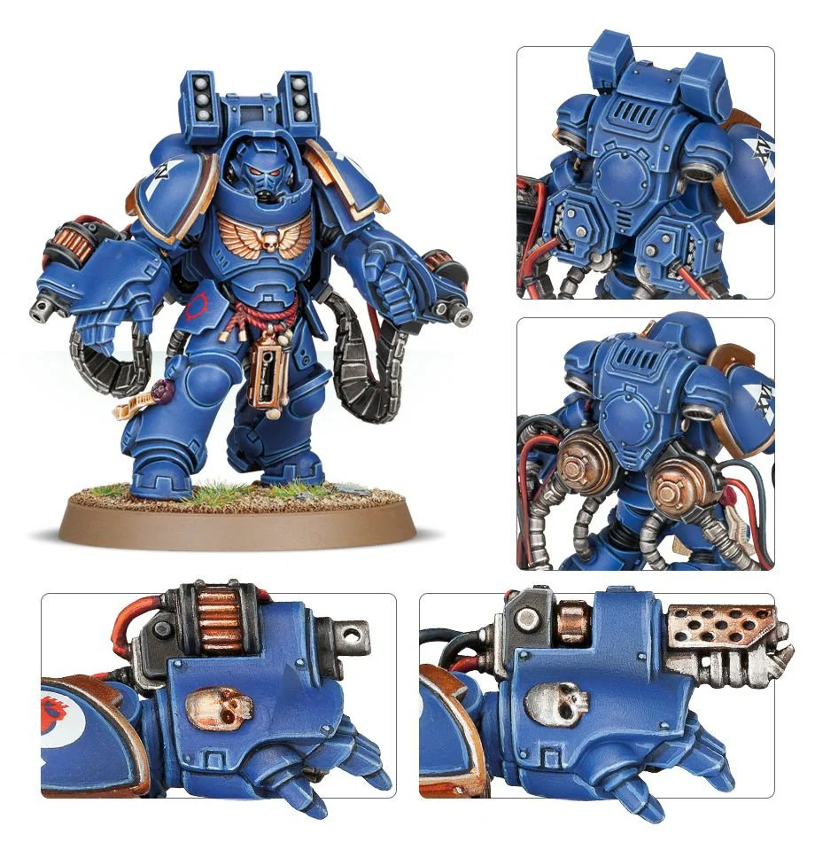 Warhammer 40000 Space Marines Aggressor Squad - Image 3
