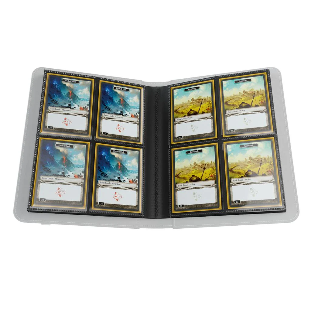 Prime Album 8-Pocket Card Binder White - Image 4