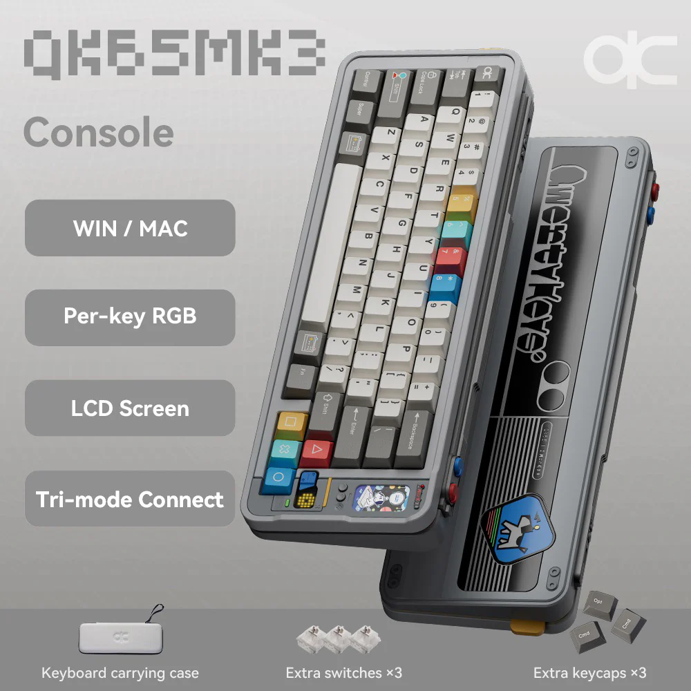 Qwertykeys QK65 Mk3 CNC Prebuilt Aluminum Keyboard - Image 10
