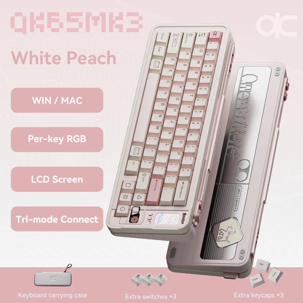 Qwertykeys QK65 Mk3 CNC Prebuilt Aluminum Keyboard - Image 15
