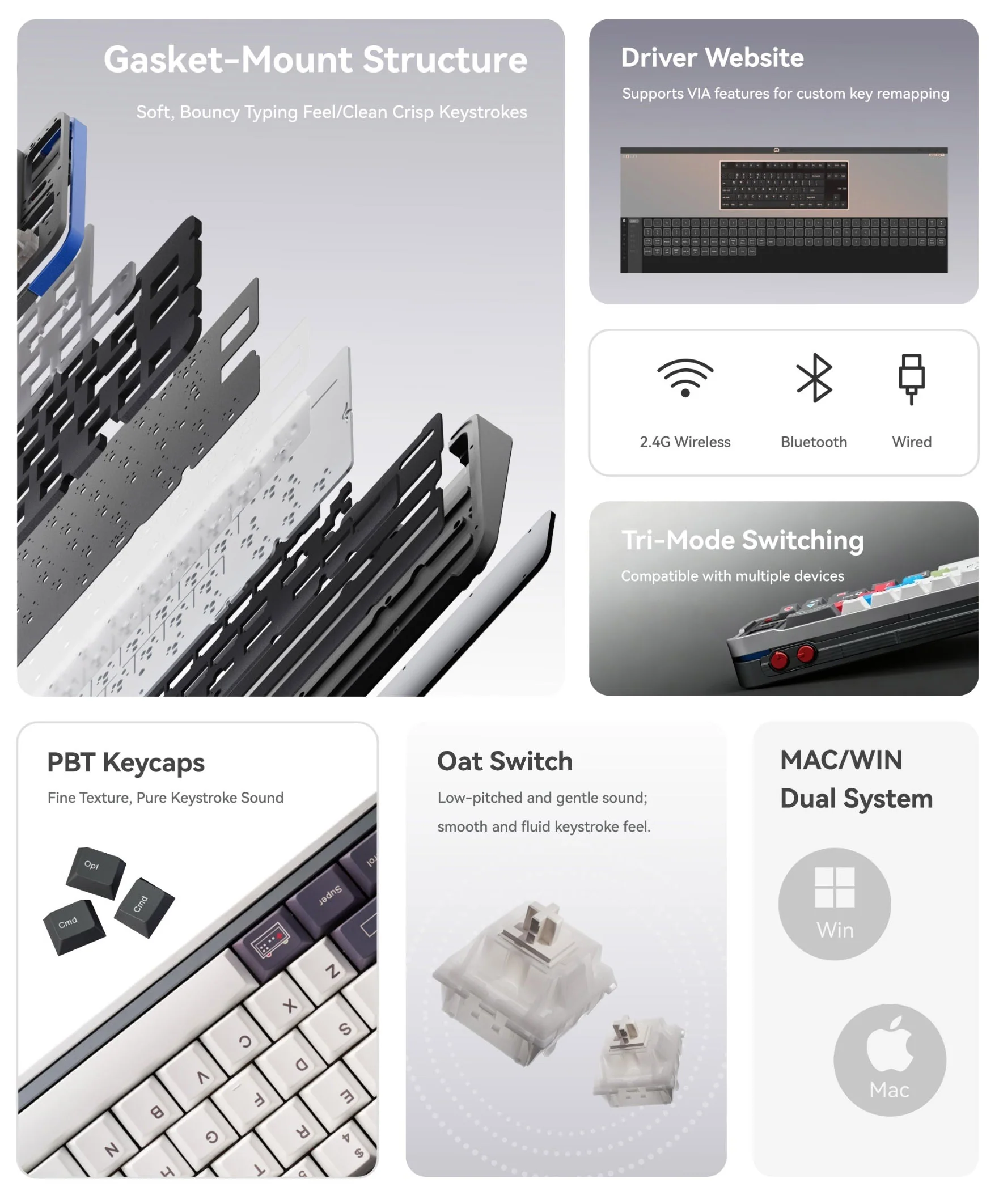 Qwertykeys QK65 Mk3 CNC Prebuilt Aluminum Keyboard - Image 5