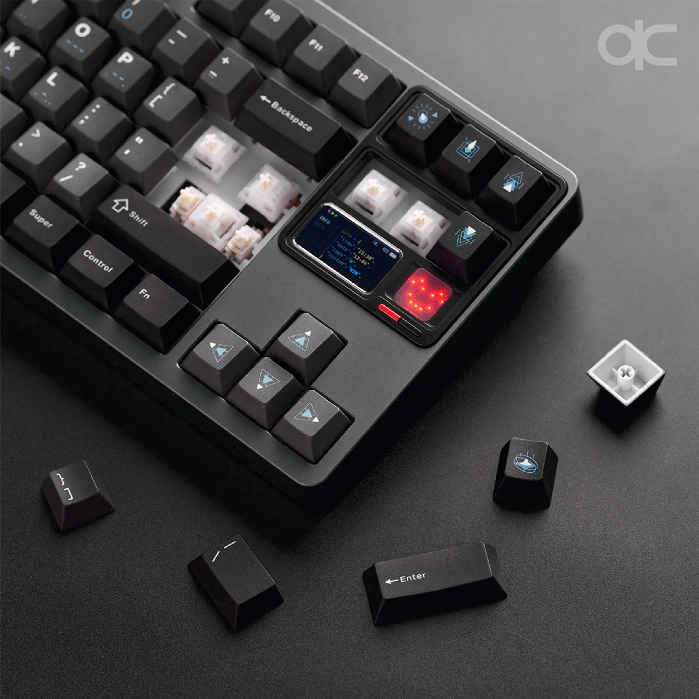 Qwertykeys QK80 Mk2 Aluminum Wireless Prebuilt Keyboard - Image 14
