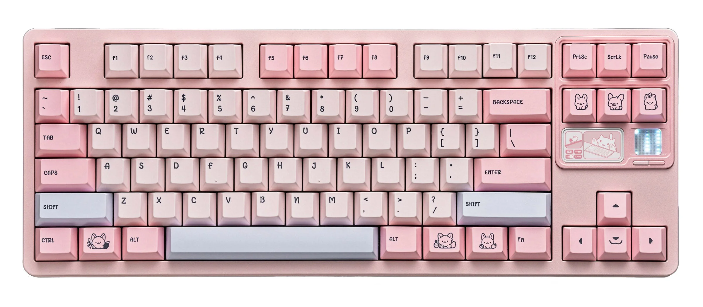 Qwertykeys QK80 Mk2 Aluminum Wireless Prebuilt Keyboard - Image 15