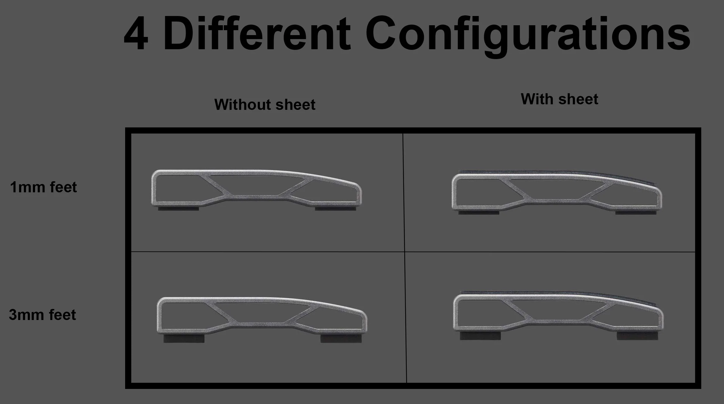 Realforce Aluminum Wrist Rest - Image 4
