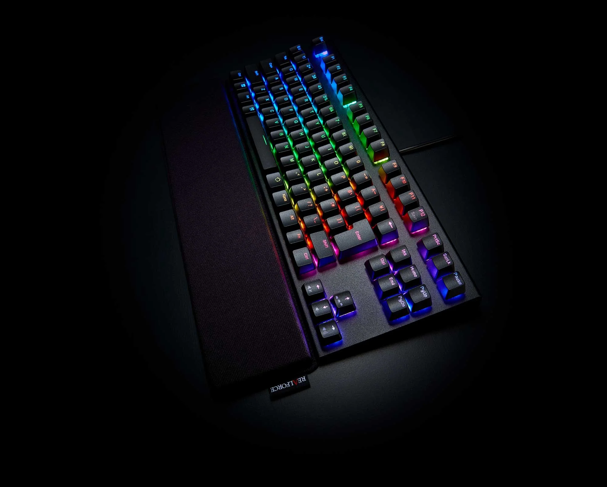Realforce Geltron Black TKL Wrist Rest - Image 5