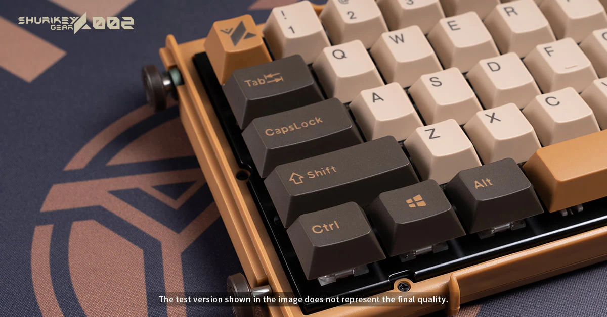 Shurikey Hanzo 002 65% Bluetooth White LED Double Shot ABS EC Mechanical Keyboard - Image 4