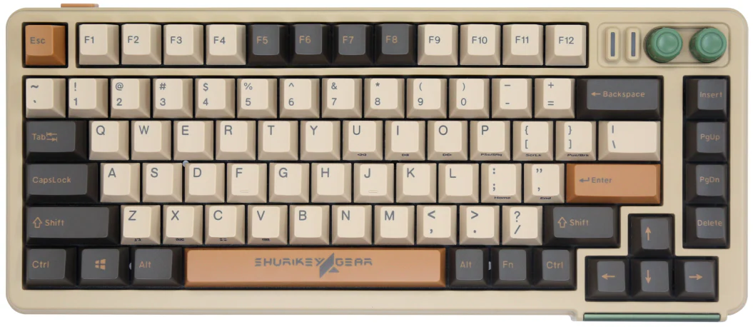 Shurikey Saizo 002 75% Bluetooth 5.0 White LED Double Shot ABS EC Mechanical Keyboard - Image 6