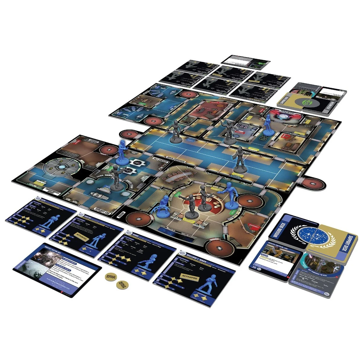 Star Trek Away Missions Battle of Wolf 359 Core Set Federation Versus The Borg - Image 5