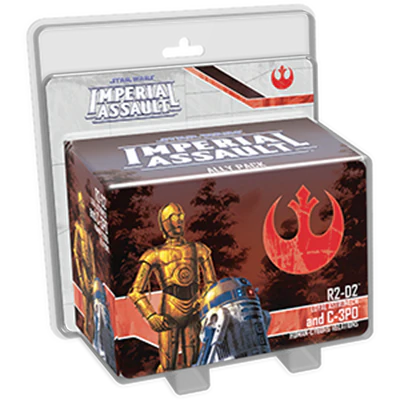 Star Wars Imperial Asault R2-D2 and C-3PO Ally Pack