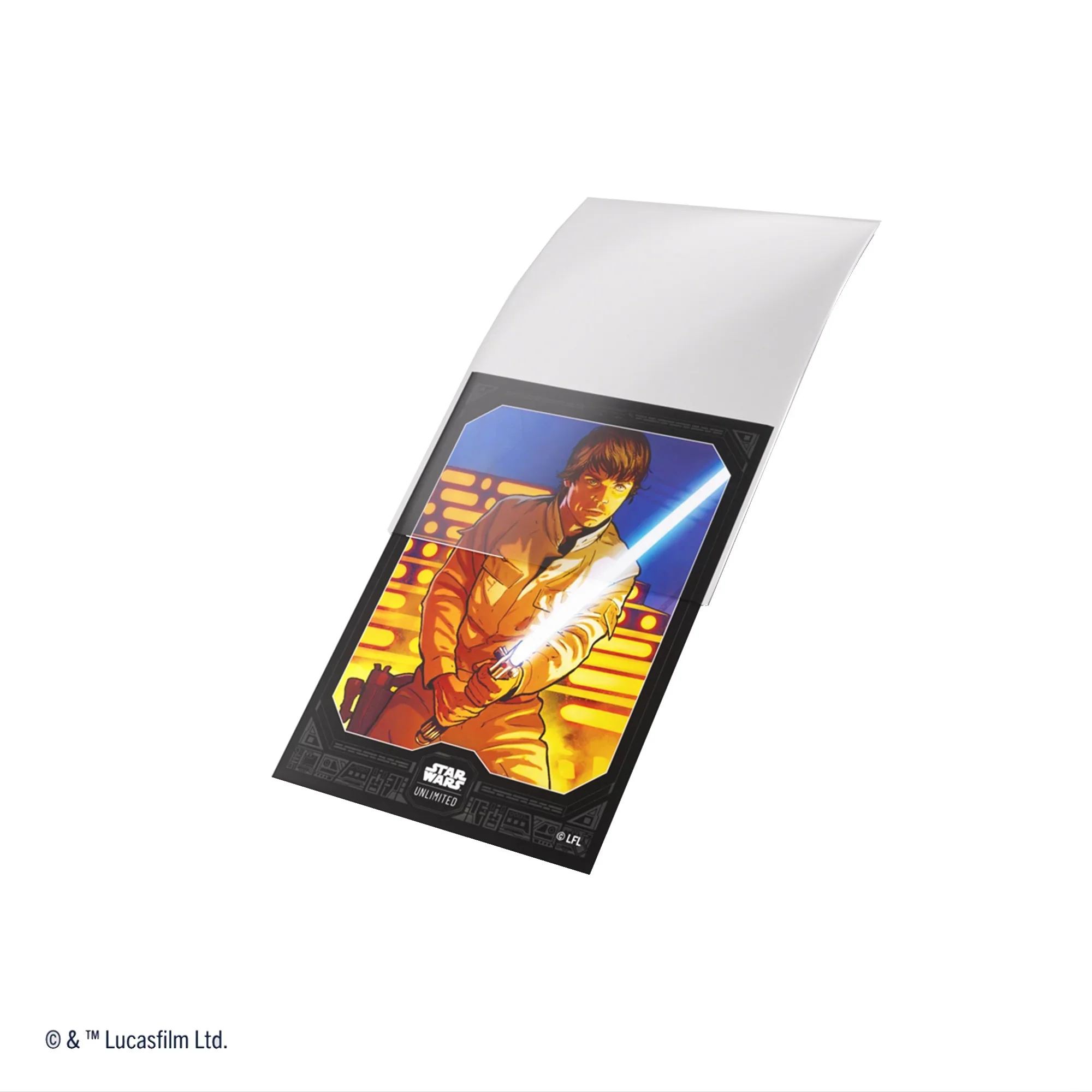 Star Wars Unlimited Art Card Sleeves Luke Skywalker Double Sleeving Pack - Image 5