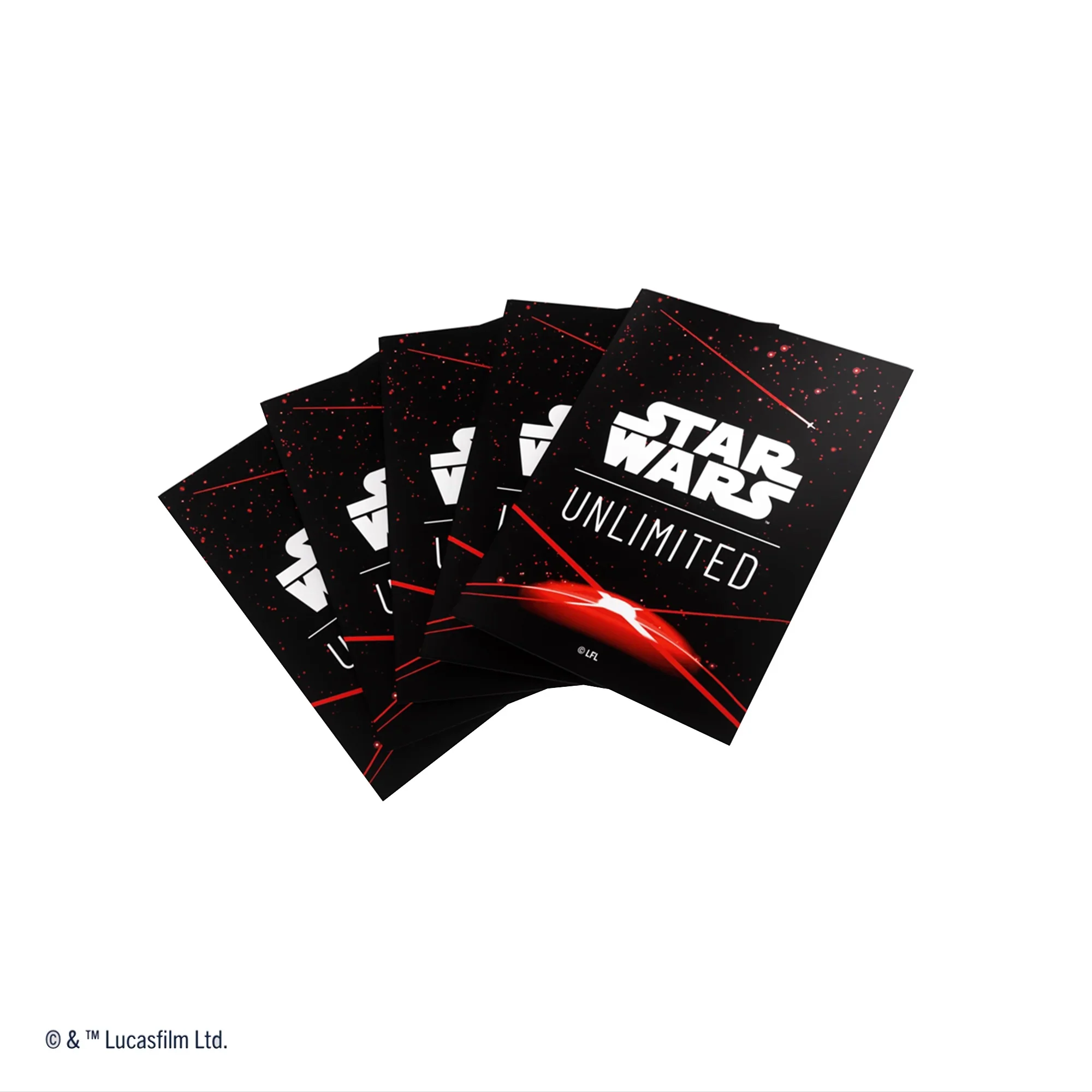 Star Wars Unlimited Art Card Sleeves Space Red Double Sleeving Pack - Image 3