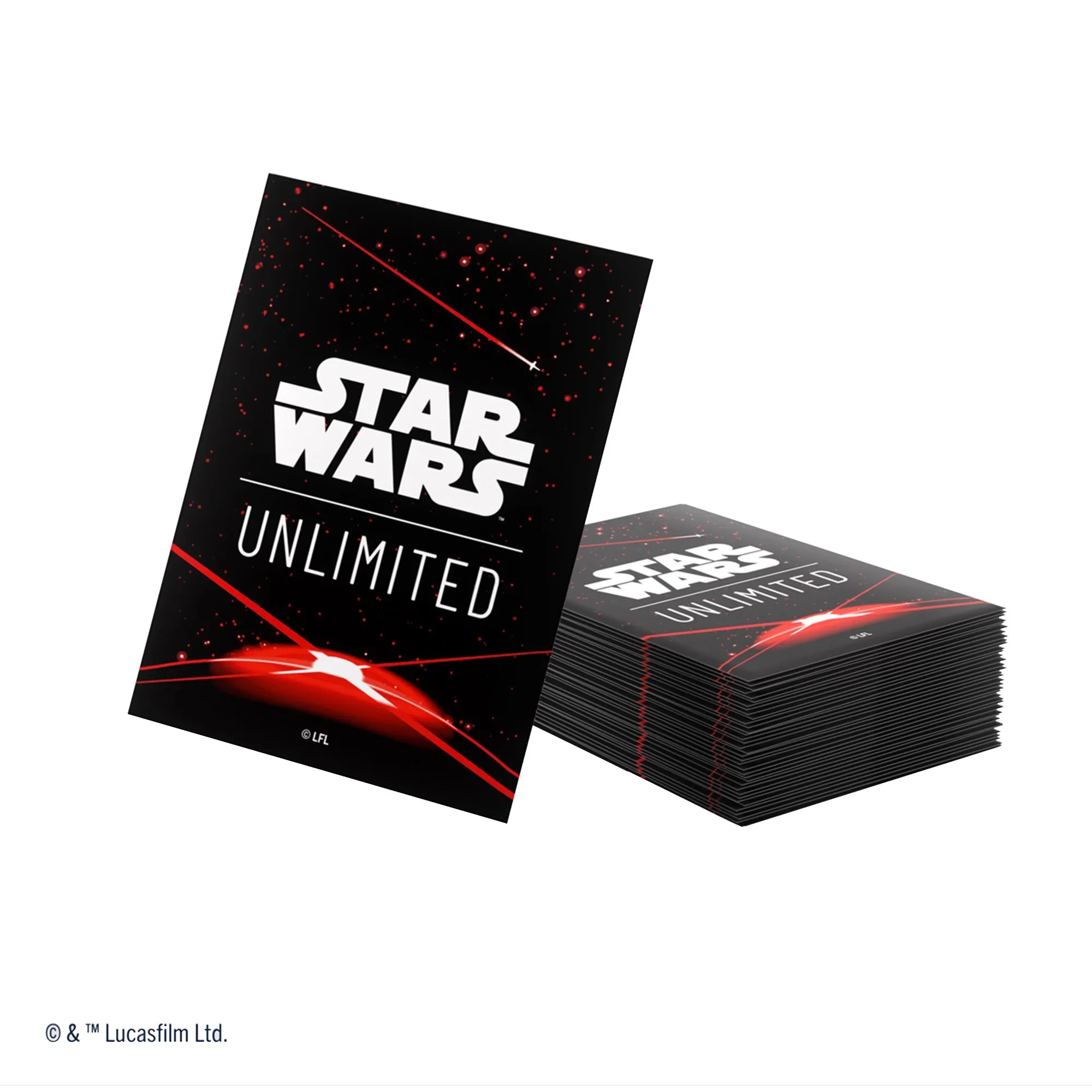 Star Wars Unlimited Art Card Sleeves Space Red Double Sleeving Pack - Image 5