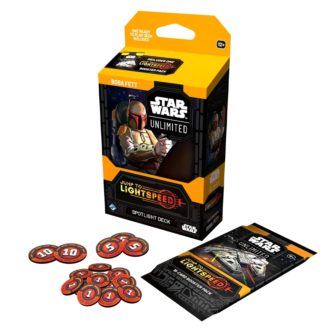 Star Wars Unlimited Jump to Lightspeed Spotlight Deck Boba Fett - Image 2