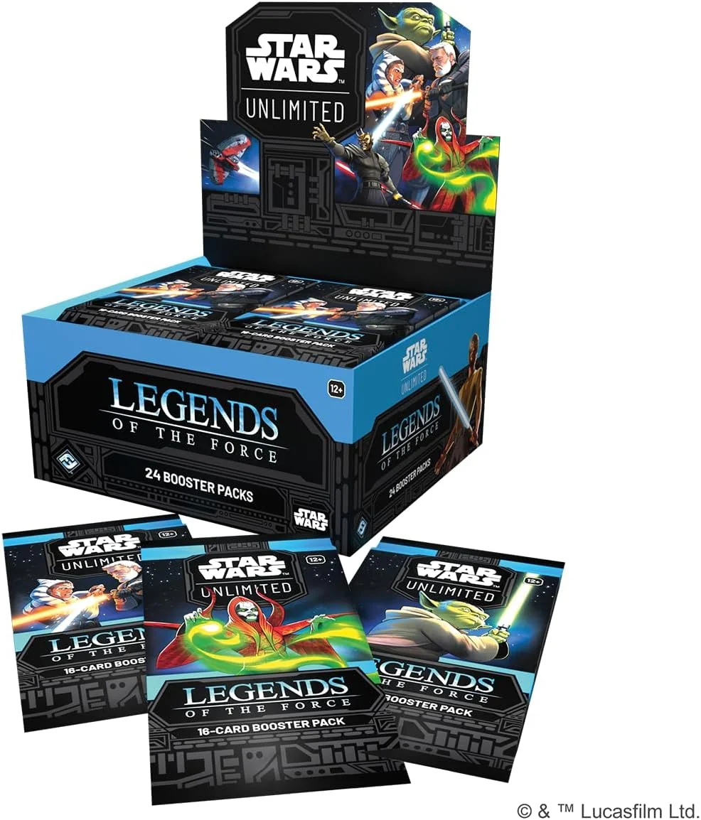 Star Wars Unlimited Legends of the Force Booster Pack Display - Image 3