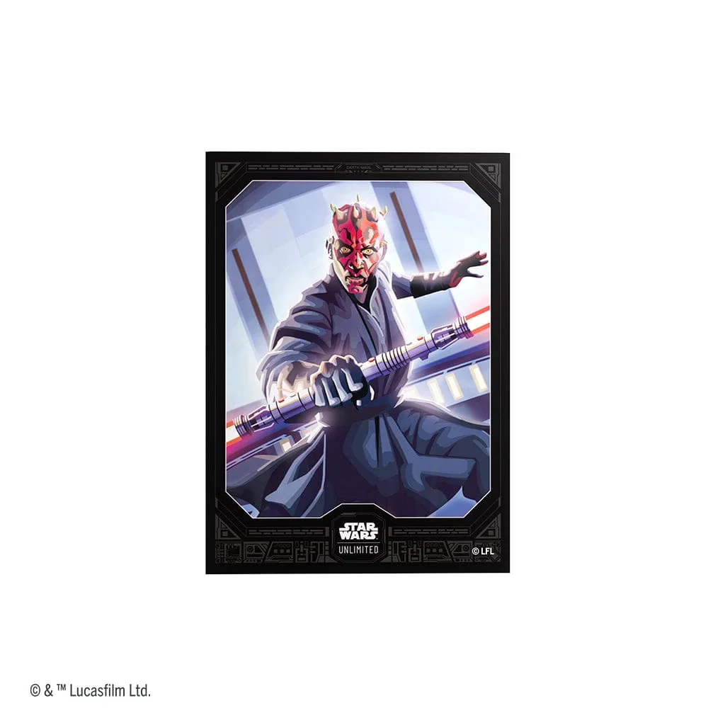 Star Wars Unlimited Premium Art Sleeves Darth Maul - Image 2