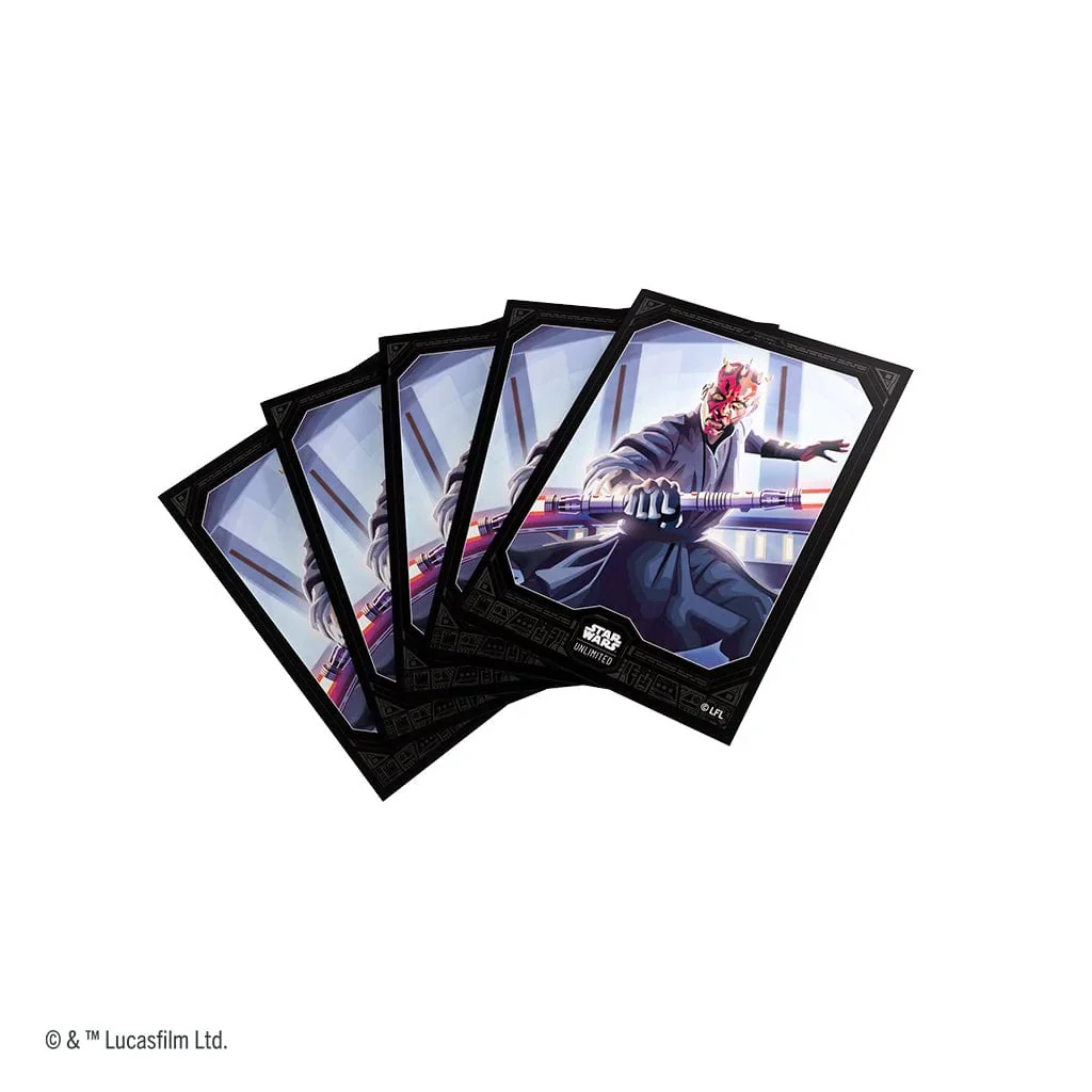 Star Wars Unlimited Premium Art Sleeves Darth Maul - Image 3