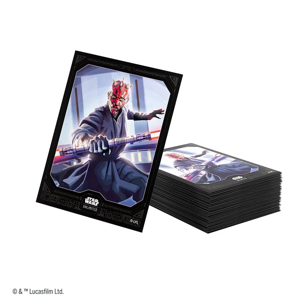 Star Wars Unlimited Premium Art Sleeves Darth Maul - Image 4
