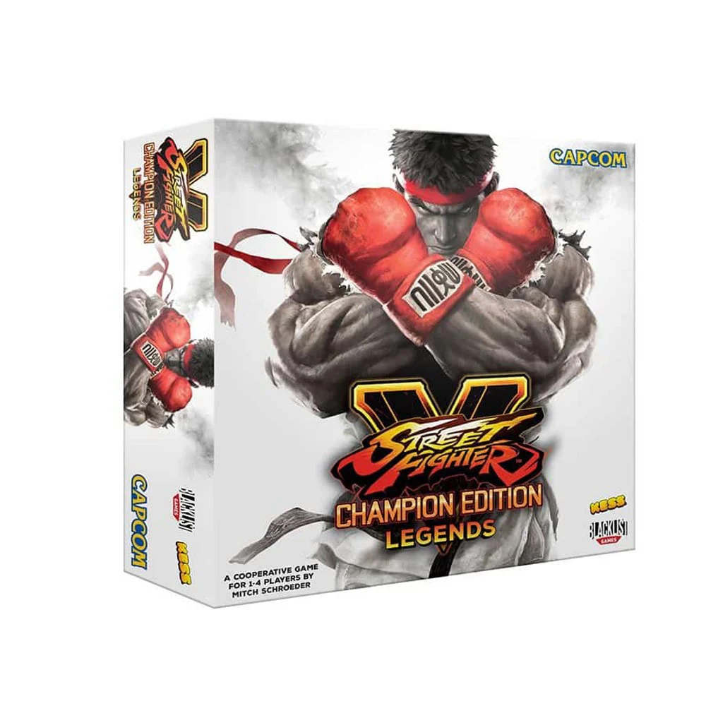 Street Fighter V Champion Edition Legends Board Game
