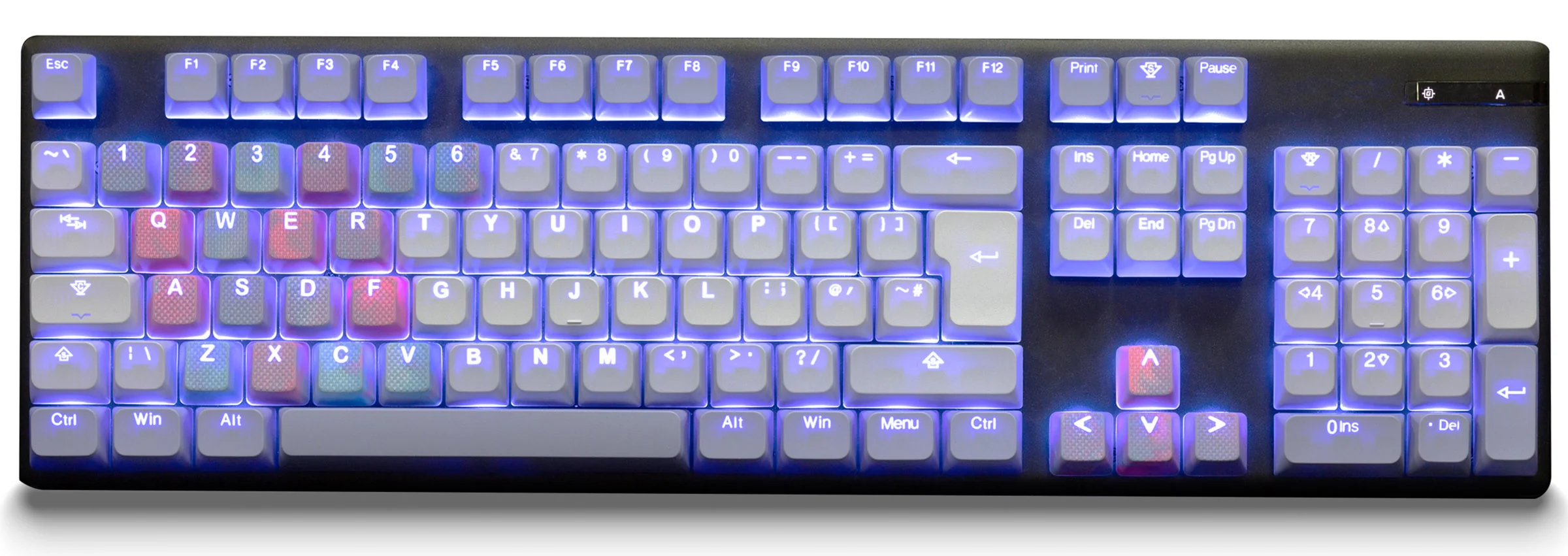 Tai-Hao Aurora Wave Purple Backlit 171 Key BOBO Profile Double Shot ABS Keycap Set - Image 3