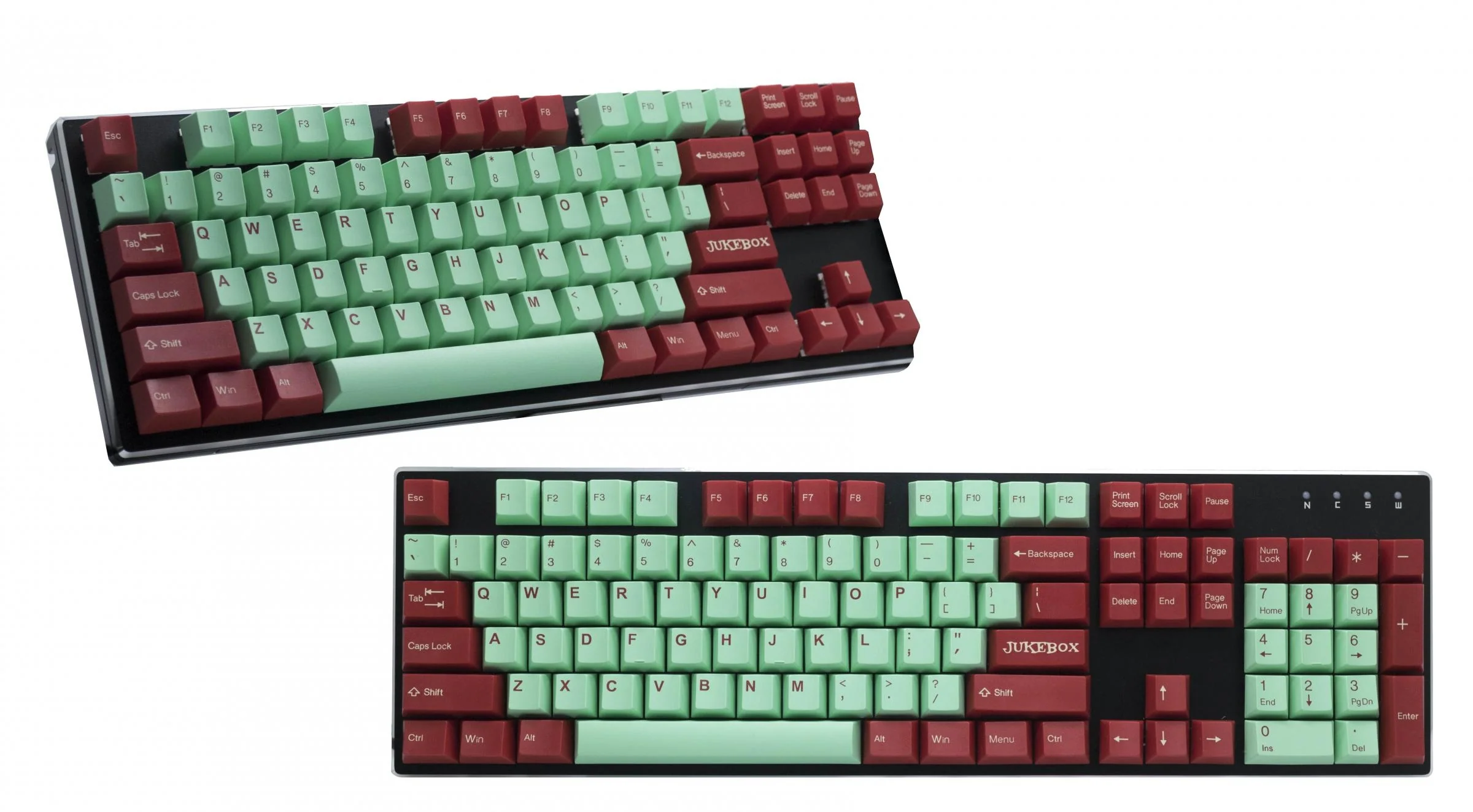 Tai-Hao Jukebox Cubic Profile Double Shot ABS Keycaps