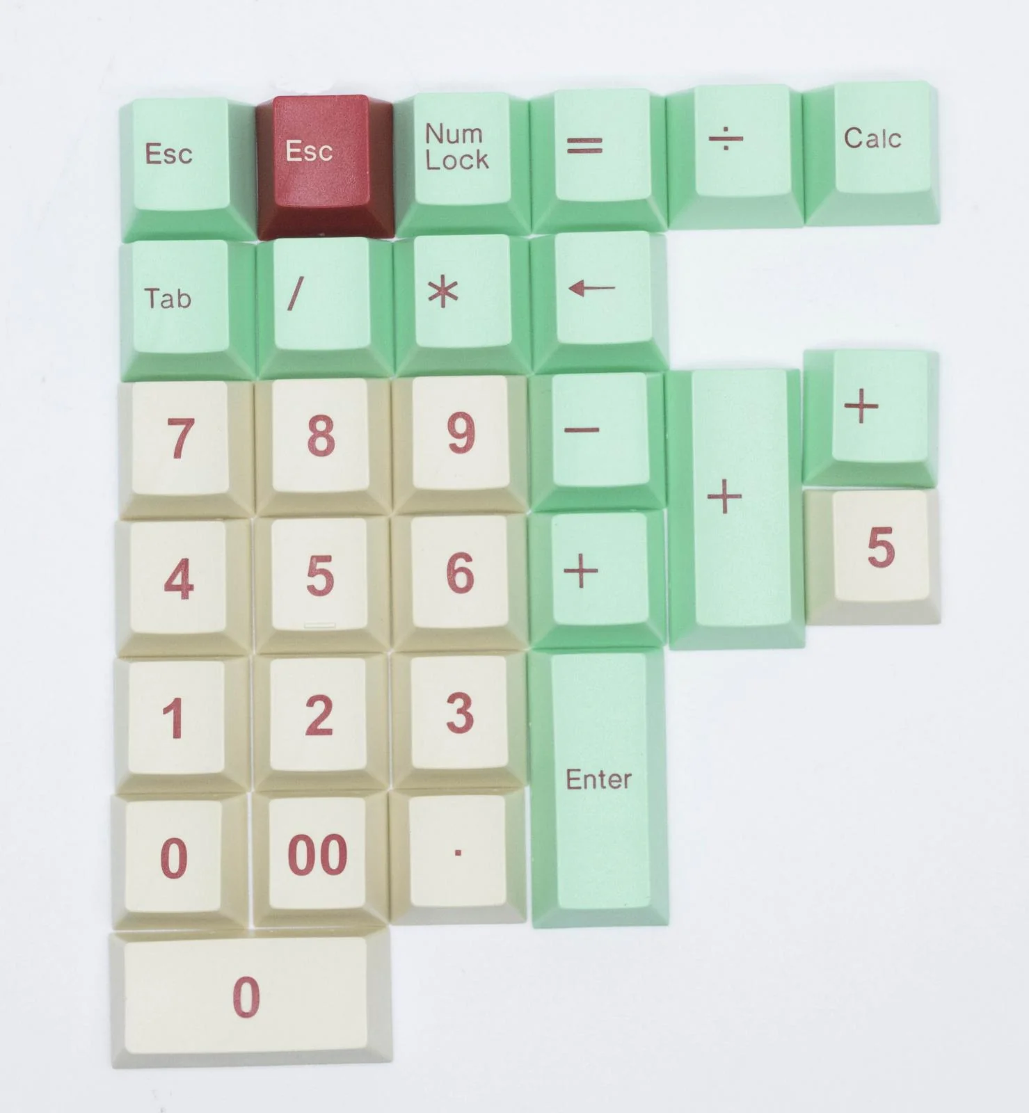 Tai-Hao Jukebox Cubic Profile Double Shot ABS Keycaps - Image 8