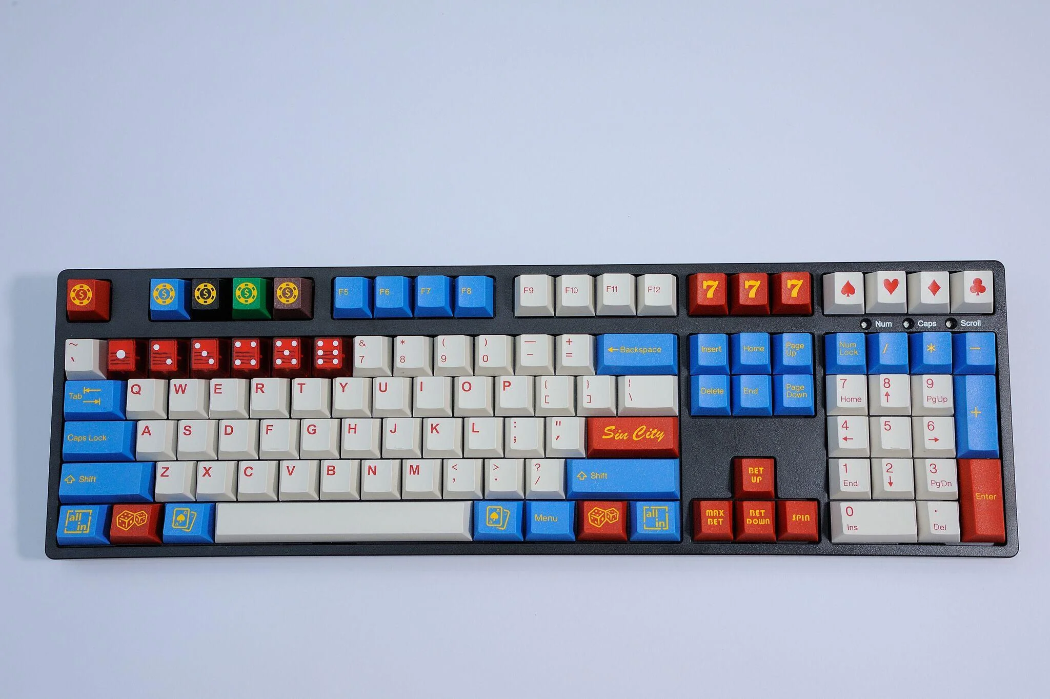 Tai-Hao Sin City Cubic ABS Double Shot Keycap Set - Image 5