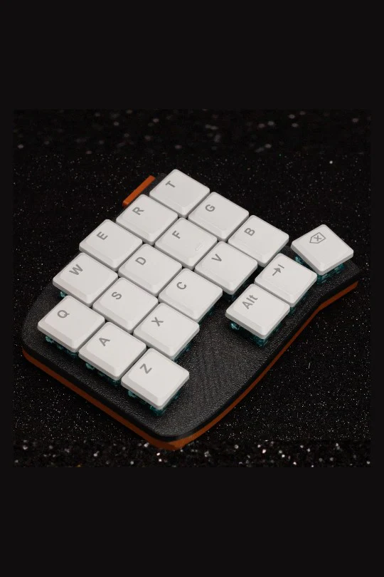 Tai-Hao White THT Backlit 65 Key Double Shot PBT Low Profile Keycap Set - Image 5