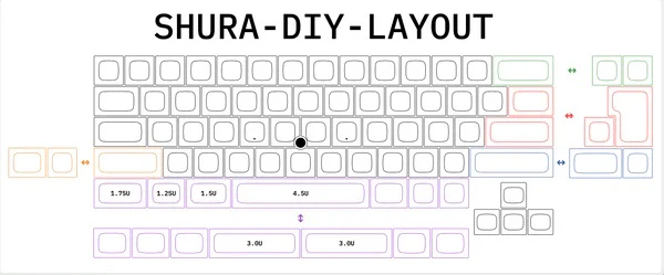 Tex Shura 65% Hotswap DIY Keyboard Kit - Image 5