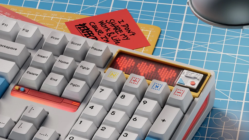 Ticktype DP104 8K Aluminum Wireless RGB Keyboard - Image 22