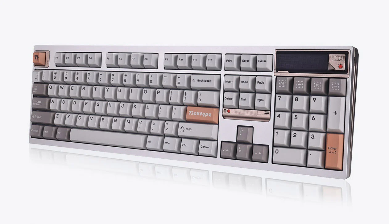 Ticktype DP104 8K Aluminum Wireless RGB Keyboard - Image 24