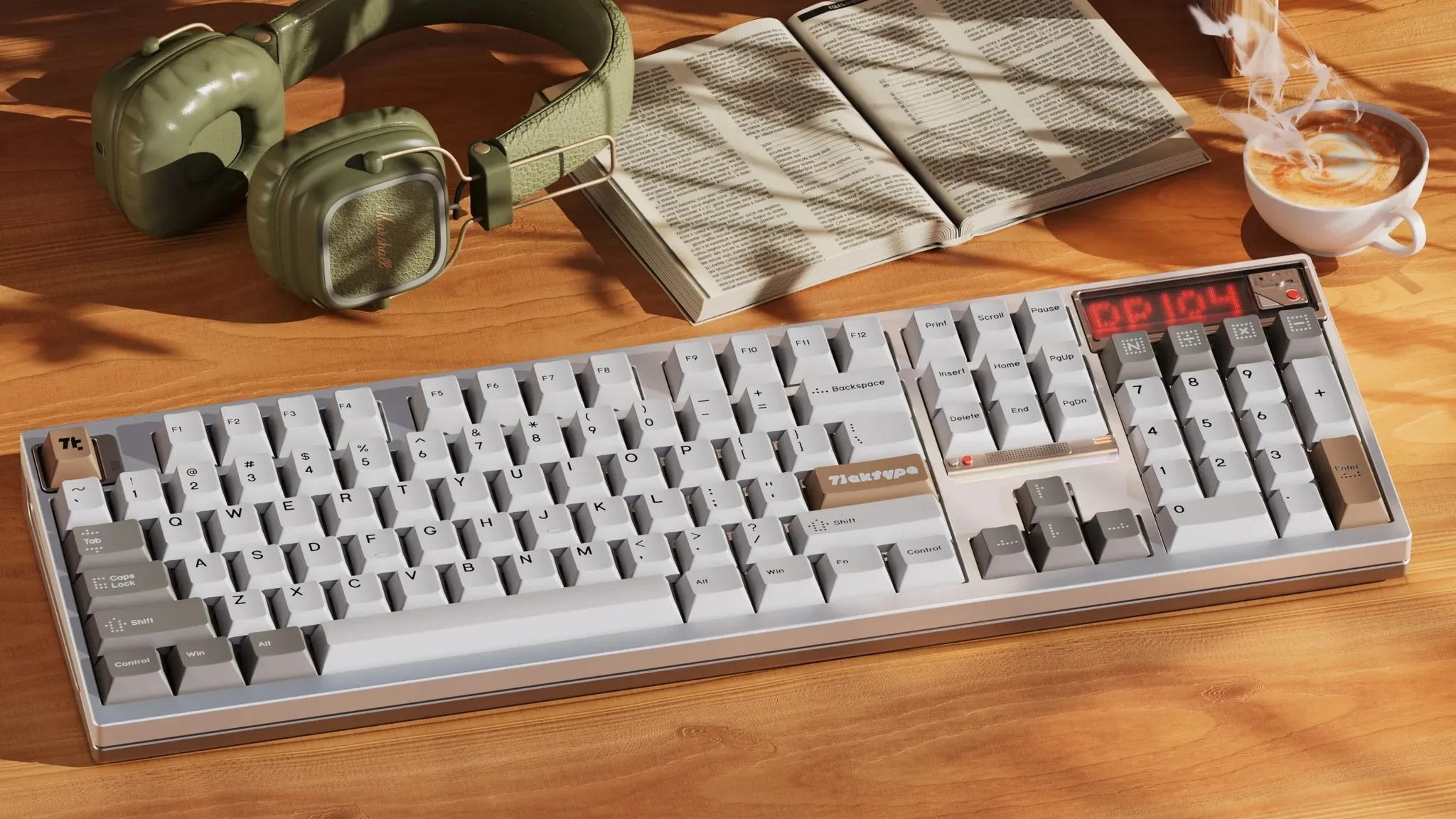 Ticktype DP104 8K Aluminum Wireless RGB Keyboard - Image 27