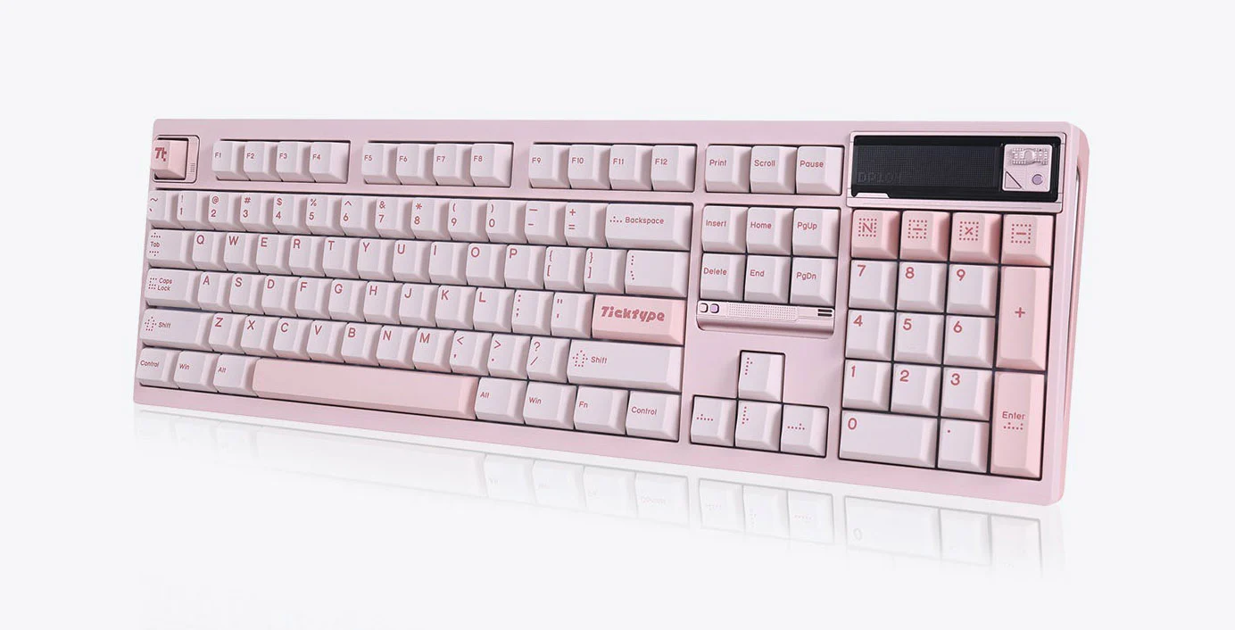 Ticktype DP104 8K Aluminum Wireless RGB Keyboard - Image 35
