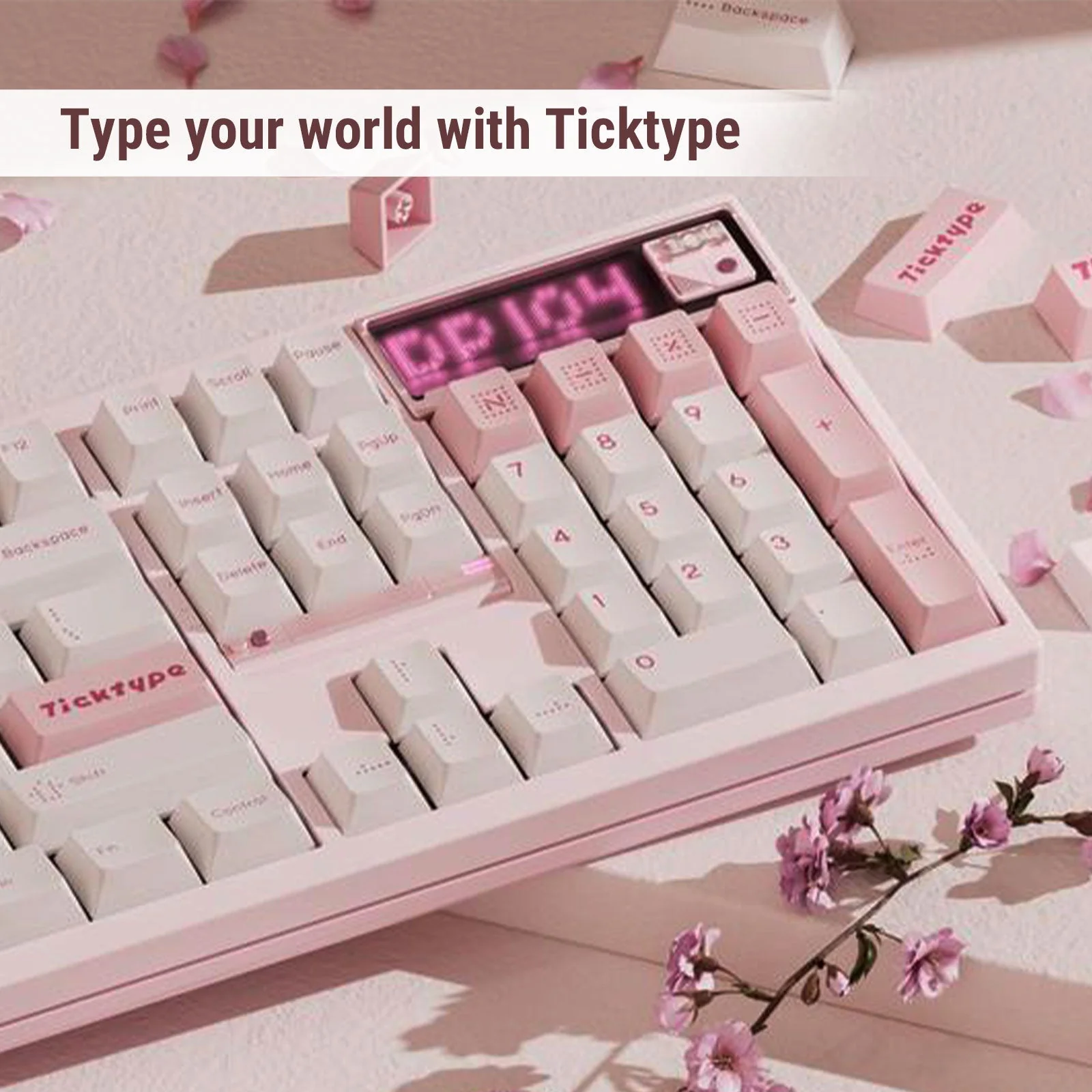 Ticktype DP104 8K Aluminum Wireless RGB Keyboard - Image 36